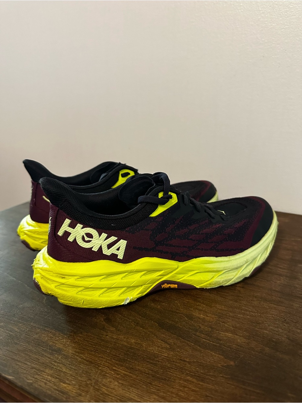 Hoka Speedgoat 5 Sneakers Womens Size 9 Purple Evening Primrose Running Shoes